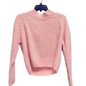 Love by Chelsey sweater size L, peach pinkish women’s knit sweater